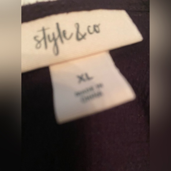 Babydoll top with bell sleeves size XL - Picture 5 of 9